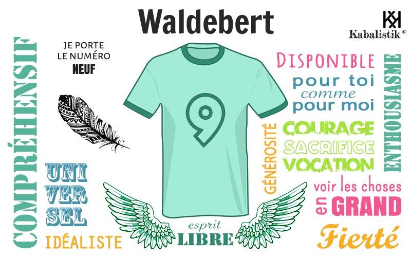 La signification numérologique du prénom Waldebert