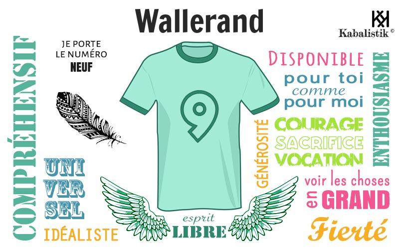La signification numérologique du prénom Wallerand