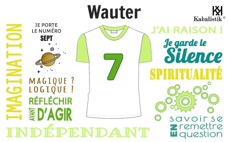 La signification numérologique du prénom Wauter