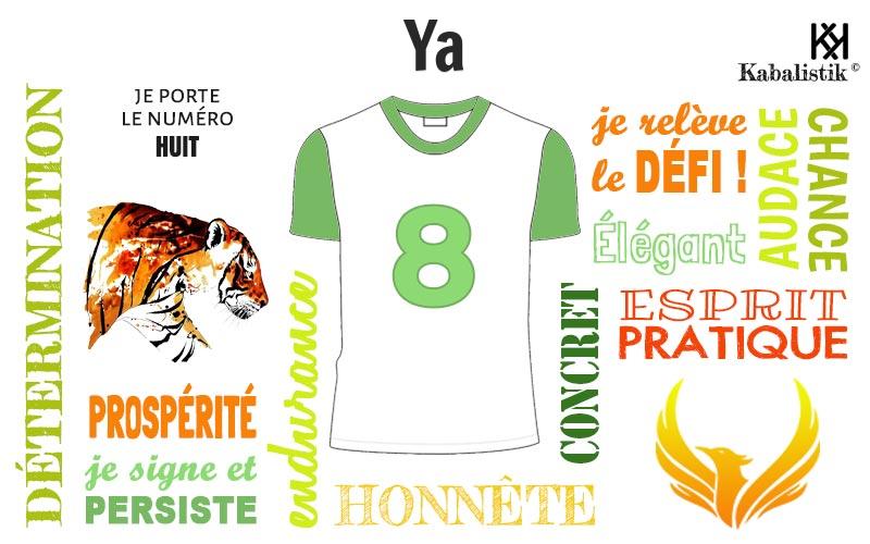 La signification numérologique du prénom Ya