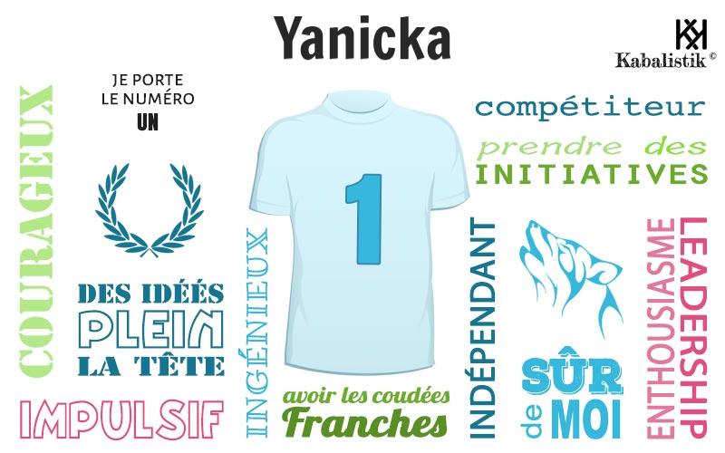 La signification numérologique du prénom Yanicka