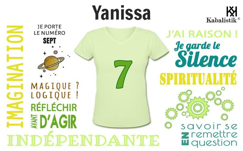 La signification numérologique du prénom Yanissa