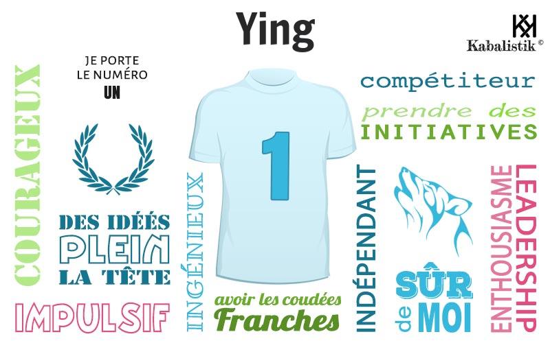 La signification numérologique du prénom Ying