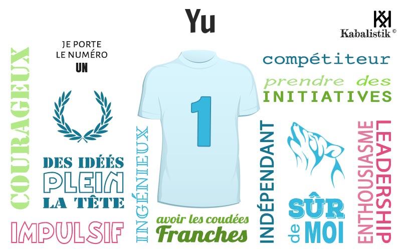 La signification numérologique du prénom Yu