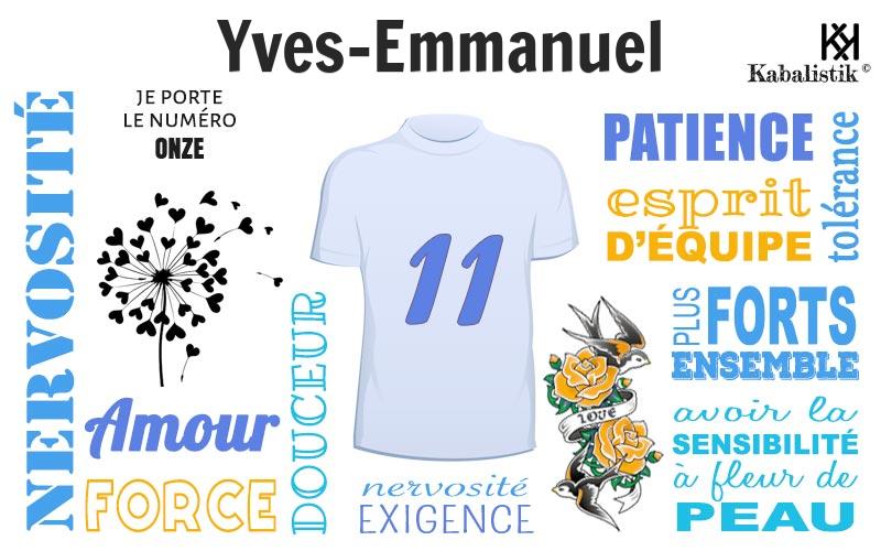 La signification numérologique du prénom Yves-emmanuel