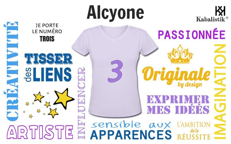 La signification numérologique du prénom Alcyone