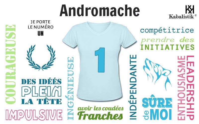 La signification numérologique du prénom Andromache