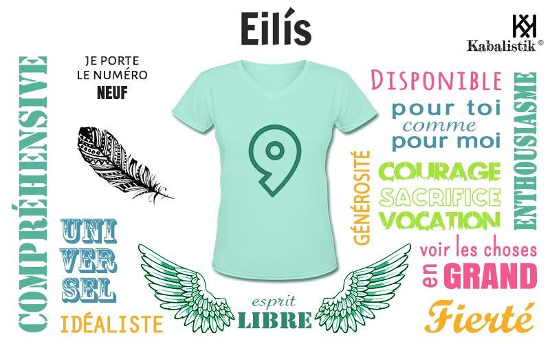 La signification numérologique du prénom Eilís