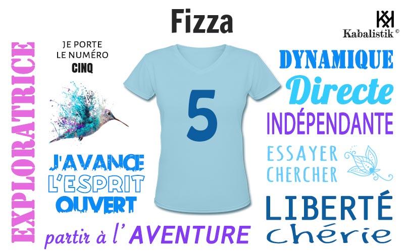 La signification numérologique du prénom Fizza