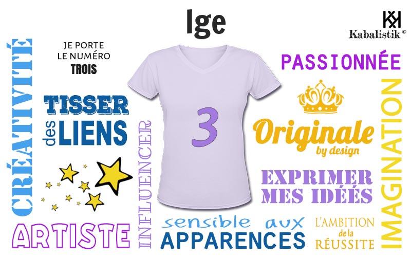 La signification numérologique du prénom Ige