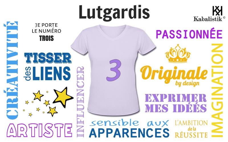 La signification numérologique du prénom Lutgardis