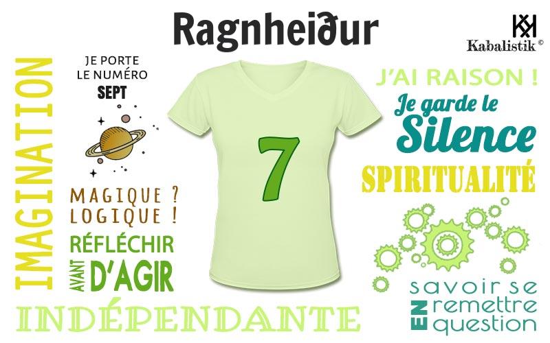 La signification numérologique du prénom Ragnheiður