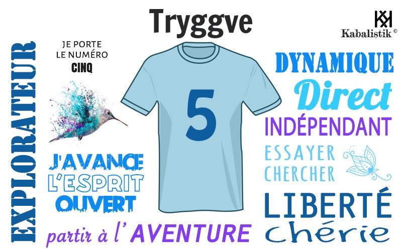 La signification numérologique du prénom Tryggve