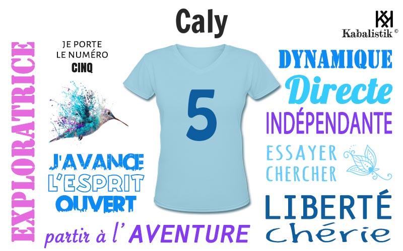 La signification numérologique du prénom Caly