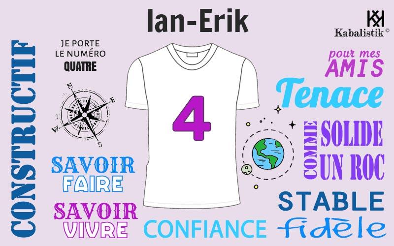 La signification numérologique du prénom Ian-Erik