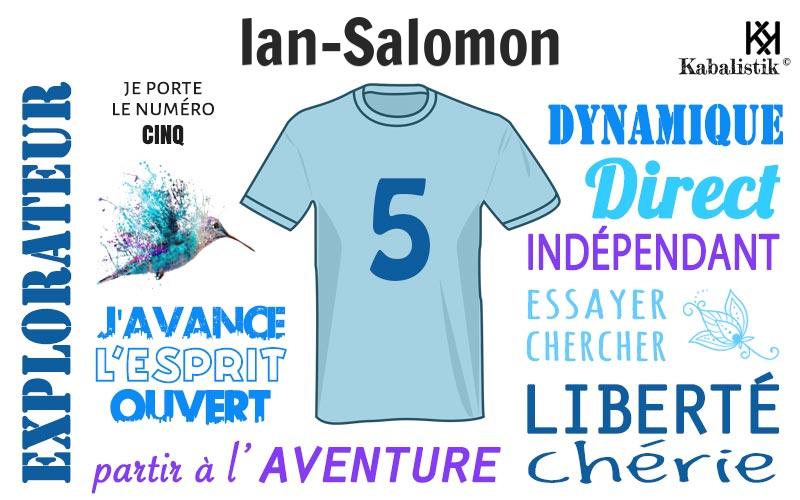 La signification numérologique du prénom Ian-Salomon