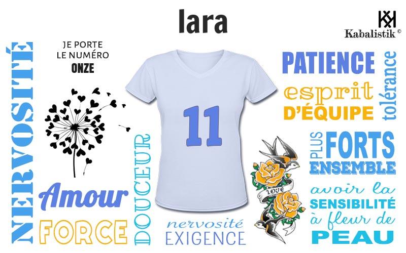 La signification numérologique du prénom Iara