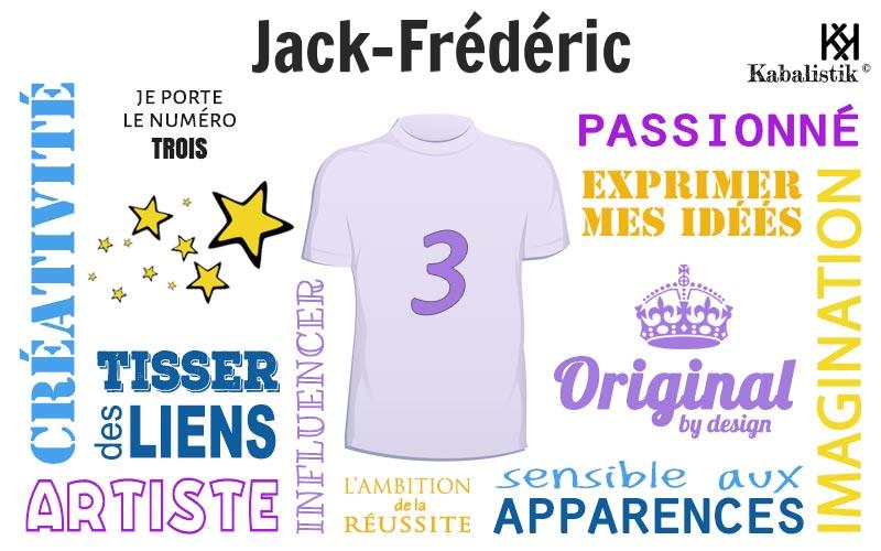 La signification numérologique du prénom Jack-Frédéric