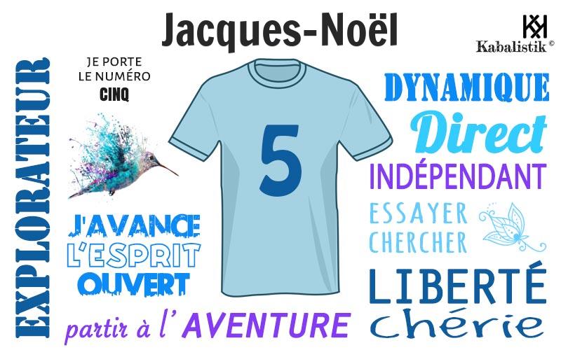 La signification numérologique du prénom Jacques-Noël