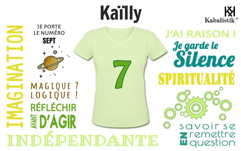 La signification numérologique du prénom Kaïlly