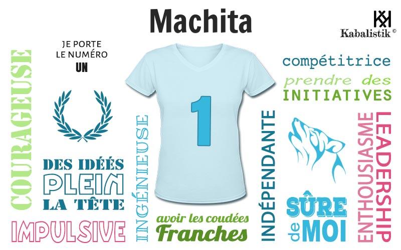 La signification numérologique du prénom Machita