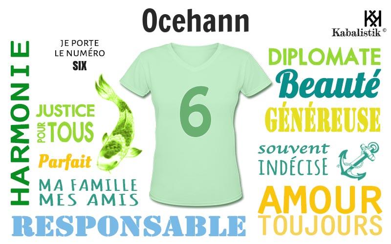 La signification numérologique du prénom Ocehann