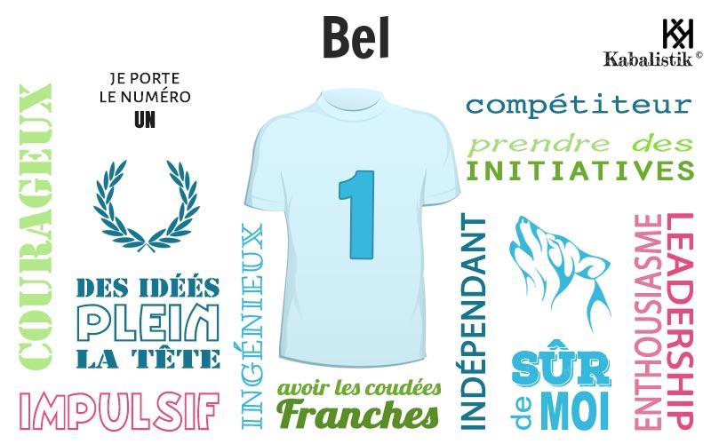 La signification numérologique du prénom Bel