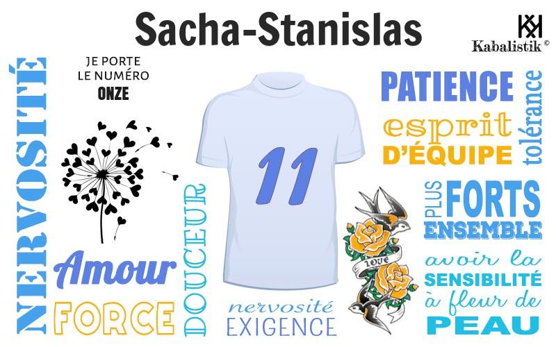 La signification numérologique du prénom Sacha-Stanislas