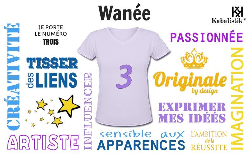 La signification numérologique du prénom Wanée