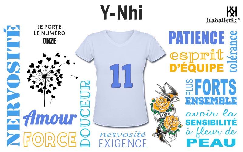 La signification numérologique du prénom Y-Nhi