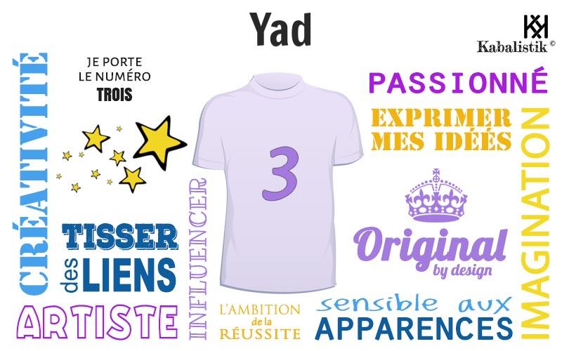 La signification numérologique du prénom Yad