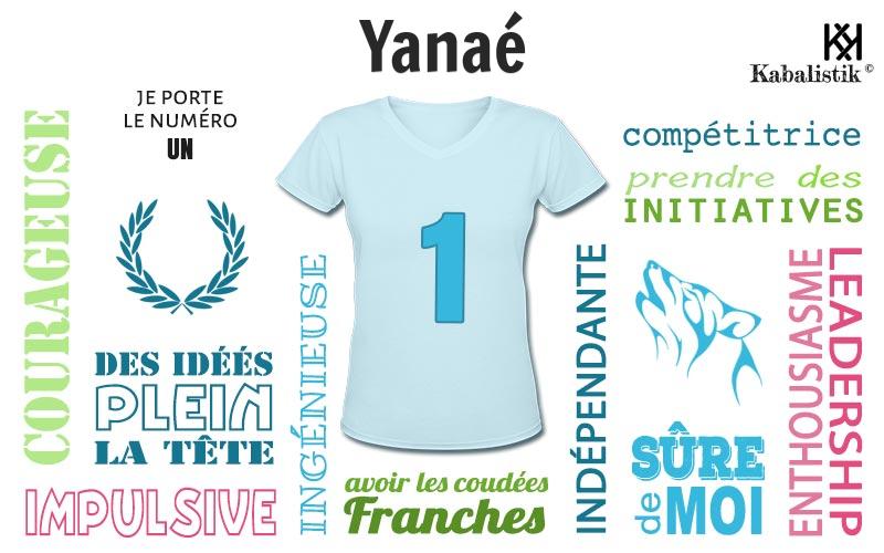 La signification numérologique du prénom Yanaé
