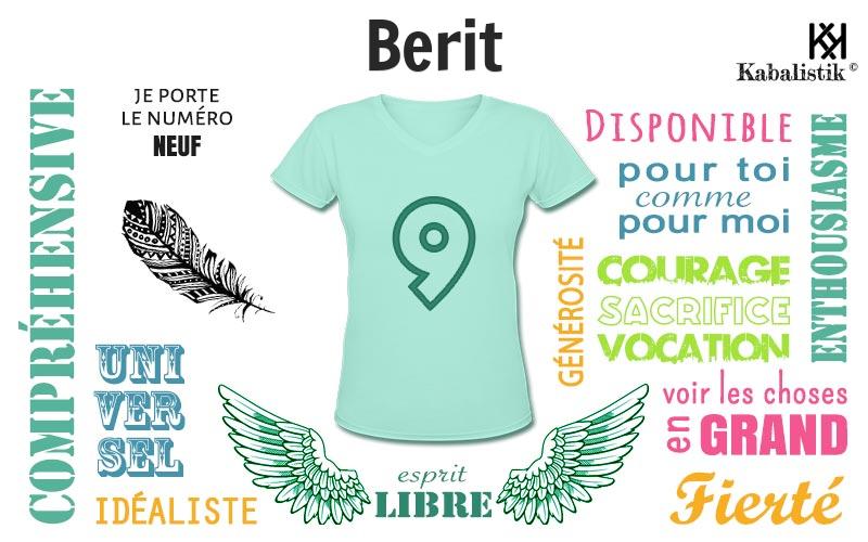 La signification numérologique du prénom Berit