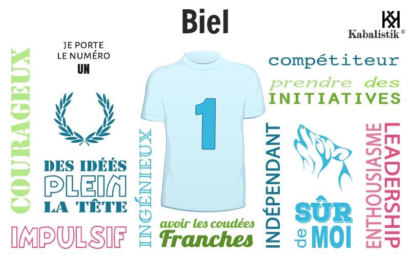 La signification numérologique du prénom Biel