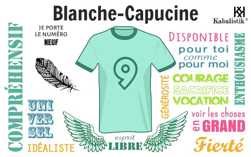 La signification numérologique du prénom Blanche-capucine