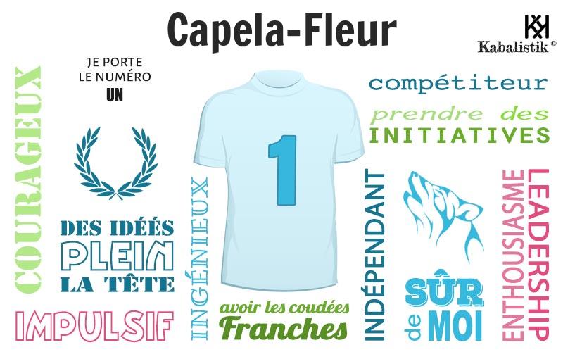 La signification numérologique du prénom Capela-fleur