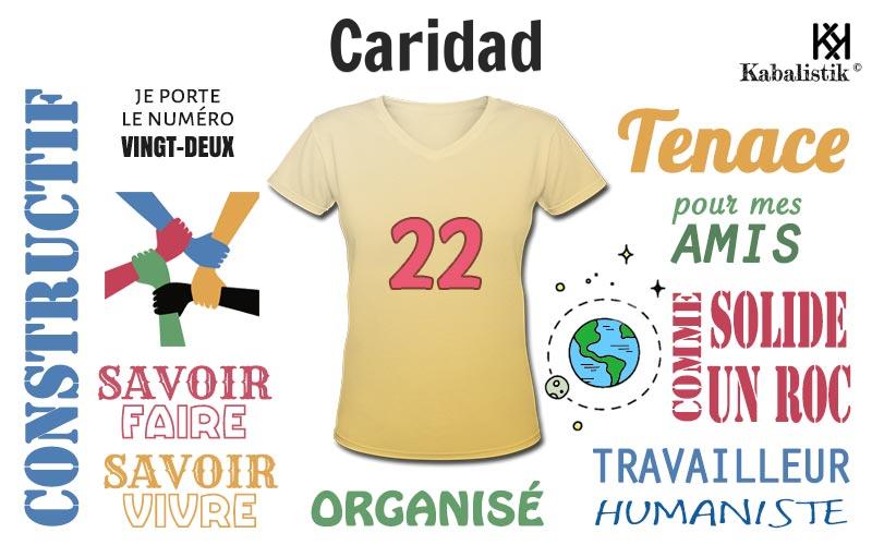 La signification numérologique du prénom Caridad