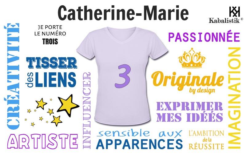 La signification numérologique du prénom Catherine-marie