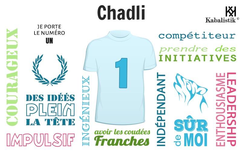 La signification numérologique du prénom Chadli