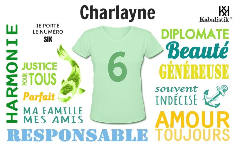 La signification numérologique du prénom Charlayne
