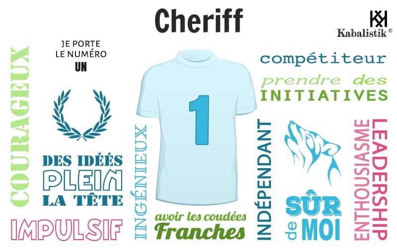 La signification numérologique du prénom Cheriff