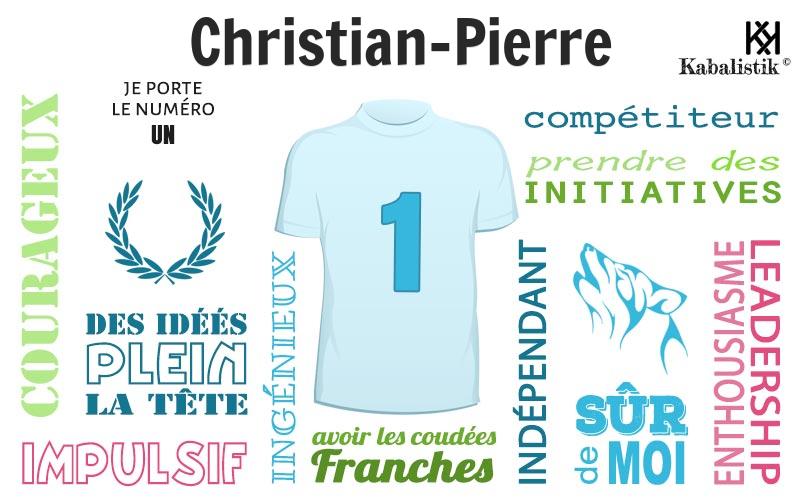 La signification numérologique du prénom Christian-pierre