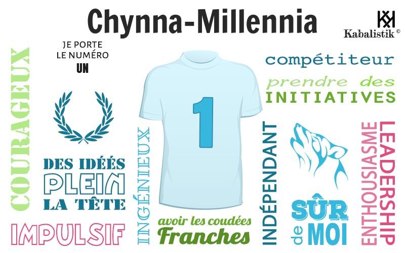 La signification numérologique du prénom Chynna-millennia